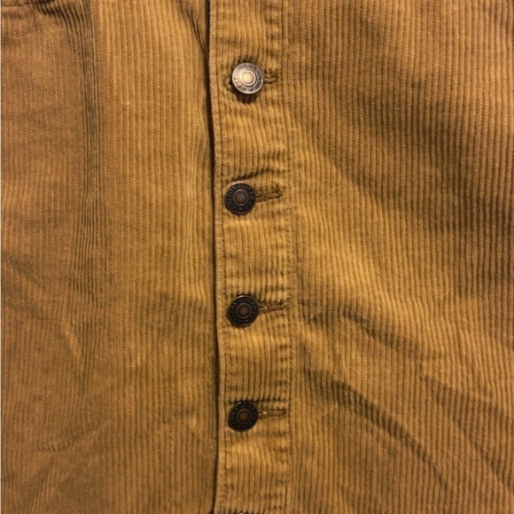 Vintage Arizona Jeans Corduroy Mini Sz 1 Skirt Y2K Retro Classic - Picture 5 of 5